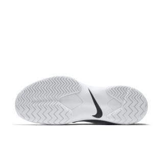 NIKE 耐克 AIR ZOOM CAGE 3 HC 男子网球鞋 42.5 黑/白/煤黑