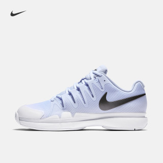NIKE 耐克 ZOOM VAPOR 9.5 TOUR 女子网球运动鞋 40.5 氢气蓝/金属深灰/白/顶峰白
