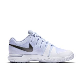 NIKE 耐克 ZOOM VAPOR 9.5 TOUR 女子网球运动鞋 40.5 氢气蓝/金属深灰/白/顶峰白