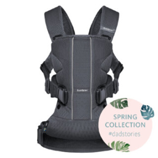 BABYBJORN One Air系列 婴儿背带 灰色