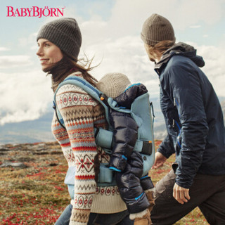 BABYBJORN One Outdoors系列 婴儿背带 蓝色