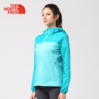 THE NORTH FACE 北面 CUV6 女款春秋轻薄可打包冲锋衣 K9D/绿色 XL 