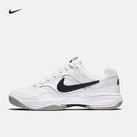 NIKE 耐克 COURT LITE 男款网球鞋 42 黑/白/中灰黑 