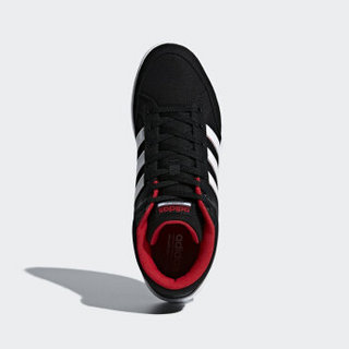 adidas 阿迪达斯 CF ALL COURT MID 男子网球鞋 41 1号黑色/亮白/浅猩红 