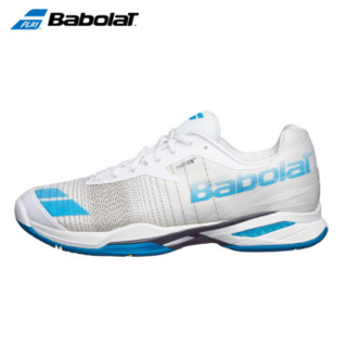 Babolat 百保力 JET ALL COURT 男子网球鞋 40 白蓝色 