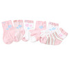 misslele 米乐鱼 婴儿全棉袜组合装 粉色 1-2岁 