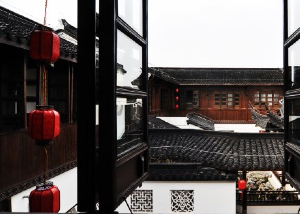 海宁盐官古城·开元1晚+2大1小早餐