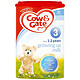 历史新低、京东PLUS会员：Cow&Gate 牛栏 婴儿配方奶粉 3段 900g *5件