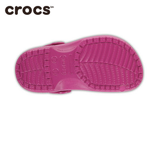 crocs 卡骆驰 小贝雅 10190 儿童洞洞鞋 辣椒红 24码 