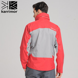 karrimor 凯瑞摩 KZBSM003 男款三层透气保暖户外风衣 红色拼灰色 M 