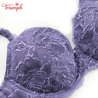 Triumph 黛安芬 10174990 女士蕾丝文胸 80B 紫色 