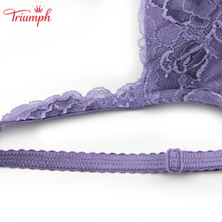 Triumph 黛安芬 10174990 女士蕾丝文胸 80D 紫色 