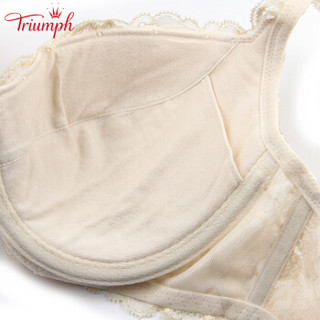 Triumph 黛安芬 10174990 女士蕾丝文胸 75D 肤色 