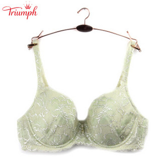 Triumph 黛安芬 10174990 女士蕾丝文胸 80C 绿色 