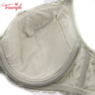 Triumph 黛安芬 10174990 女士蕾丝文胸 80B 绿色 