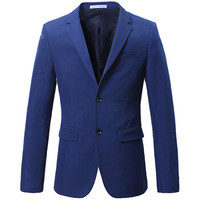 Artsdon 阿仕顿 男士商务休闲西装外套 宝蓝 180/XL