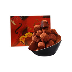 法国梦菲丝truffesfantaisie松露形巧克力零食一斤装经典苦味500g