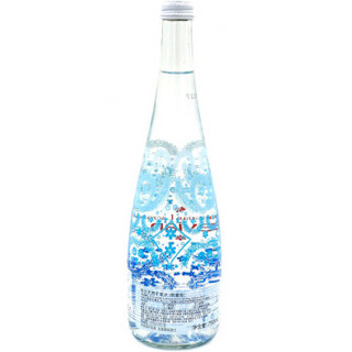 法国原装进口 依云（evian）天然矿泉水 750ml玻璃瓶蓝色 单瓶（2017限量版Christian Lacroix）