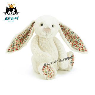 jELLYCAT 邦尼兔 Blossom 白色花耳朵