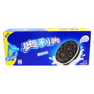 奥利奥Oreo早餐休闲零食蛋糕糕点夹心饼干原味233g