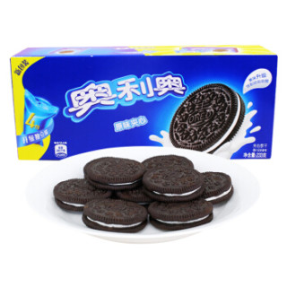 奥利奥Oreo早餐休闲零食蛋糕糕点夹心饼干原味233g