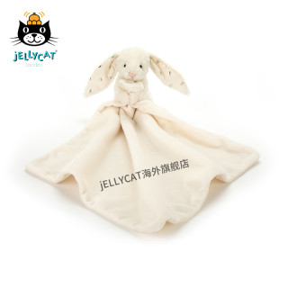 jELLYCAT 邦尼兔 害羞邦尼兔安抚巾 Twinkle白色