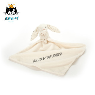 jELLYCAT 邦尼兔 害羞邦尼兔安抚巾 Twinkle白色