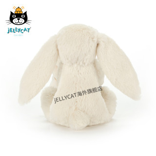 jELLYCAT 邦尼兔 害羞邦尼兔安抚巾 Twinkle白色