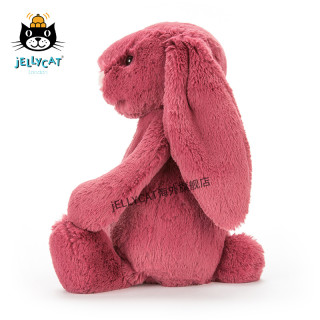 jELLYCAT 邦尼兔 经典害羞系列 浆果色 31cm
