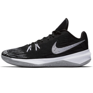 NIKE 耐克 ZOOM EVIDENCE II 男子篮球鞋 40.5 黑/金属银/白