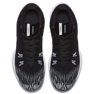 NIKE 耐克 ZOOM EVIDENCE II 男子篮球鞋 40.5 黑/金属银/白