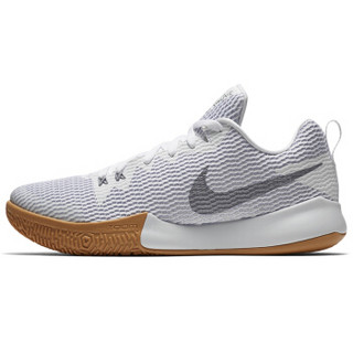 NIKE 耐克 ZOOM LIVE II 男子篮球鞋 40.5 白色 