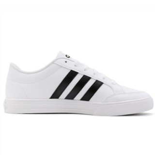 adidas 阿迪达斯 VS SET 男子篮球鞋 44 白/一号黑/白