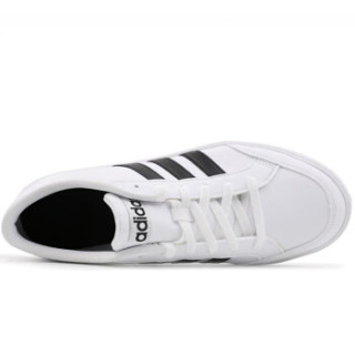 adidas 阿迪达斯 VS SET 男子篮球鞋 44 白/一号黑/白