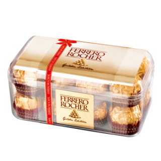 Ferrero Rocher 费列罗 榛果威化巧克力 16粒 200g