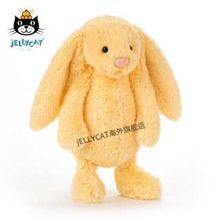 jELLYCAT 邦尼兔 经典害羞系列 柠檬色 18cm