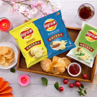 乐事（Lay's）薯片 零食 休闲食品?? 意大利香浓红烩味 235g 百事食品