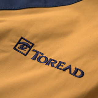 TOREAD 探路者 TAWE91201 男款户外三合一冲锋衣 莺茶色/藏蓝 XL