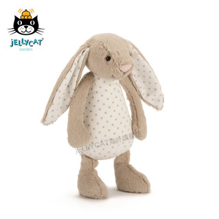 jELLYCAT 邦尼兔 经典害羞系列 Starry邦尼兔 米色 31cm