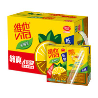 维他奶 维他低糖柠檬茶饮料250ml*16盒  *5件