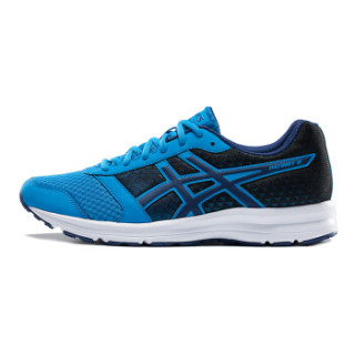 ASICS 亚瑟士 PATRIOT 8 男子跑鞋 深蓝色/蓝色/白色 40.5码