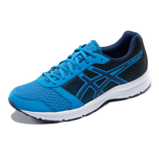 ASICS 亚瑟士 PATRIOT 8 男子跑鞋 深蓝色/蓝色/白色 40.5码