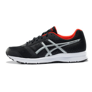 ASICS 亚瑟士 PATRIOT 8 男子跑鞋 黑色/亮色/红色 41.5码