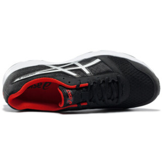 ASICS 亚瑟士 PATRIOT 8 男子跑鞋 黑色/亮色/红色 41.5码
