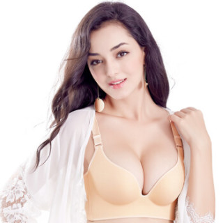 Nan ji ren 南极人 NAS6X20012-14 无钢圈聚拢文胸 85B 肤色