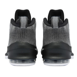 NIKE 耐克 AIR MAX INFURIATE MID 男子篮球鞋 44 黑白