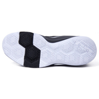 NIKE 耐克 LEBRON WITNESS II 男子篮球鞋 44.5 黑/白/狼灰
