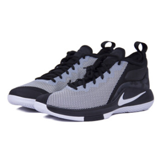 NIKE 耐克 LEBRON WITNESS II 男子篮球鞋 40.5 黑/白/狼灰