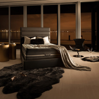 SIMMONS 席梦思 Beautyrest Black 甜梦黑标系列 Sonya Luxury Firm Pillow Top 床垫 1930mm*2030mm