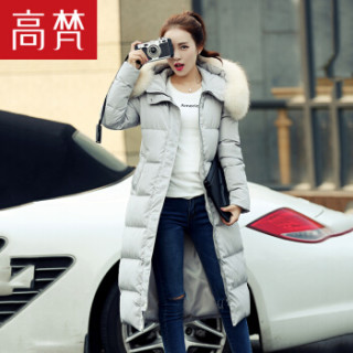 GOLDFARM 高梵 GY1513035A 女士羽绒服 灰色 170/XL